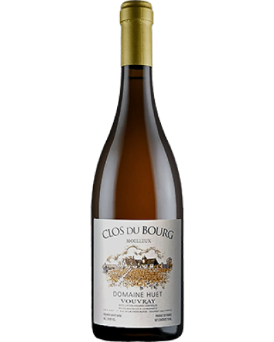 Huet Clos du Bourg Moelleux 2023 wine bottle shot