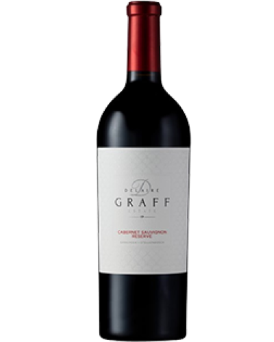 Delaire Graff Estate Cabernet Sauvignon Reserve 2021 wine bottle shot