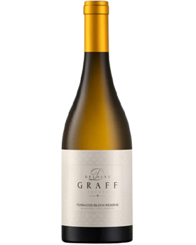 Delaire Graff Terraced Block Chardonnay 2022  wine bottle shot