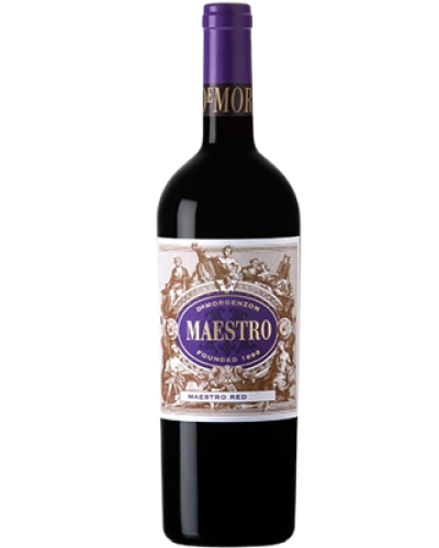 DeMorgenzon Maestro Red 2021 wine bottle shot