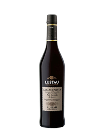 Emilio Lustau Almacenista Palo Cortado de Jerez Pino y Cía 1/22 NV wine bottle shot