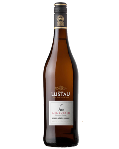 Emilio Lustau Fino del Puerto NV wine bottle shot