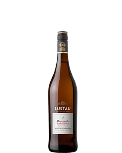 Emilio Lustau Manzanilla Papirusa NV wine bottle shot