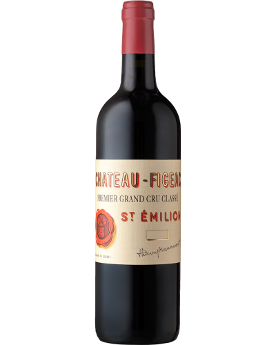 Figeac Saint-Émilion 2021 wine bottle shot