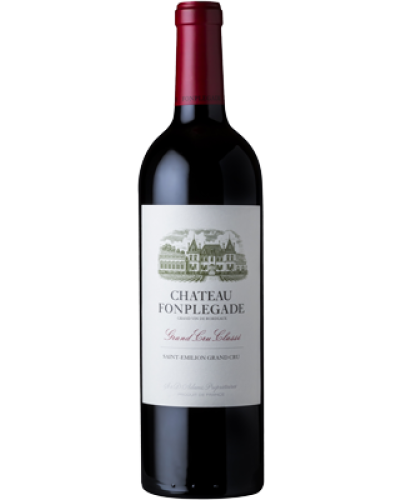 Fonplégade Saint-Émilion 2021 wine bottle shot