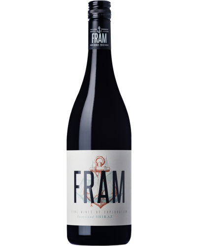 FRAM Shiraz 2023 wine bottle shot