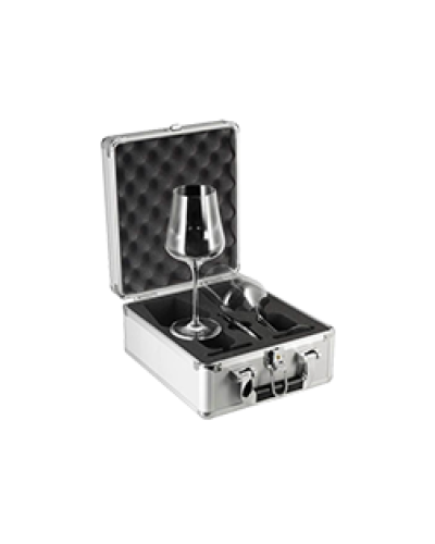 Gabriel Glas Standard Edition 2 Piece Travel Case NV wine bottle shot