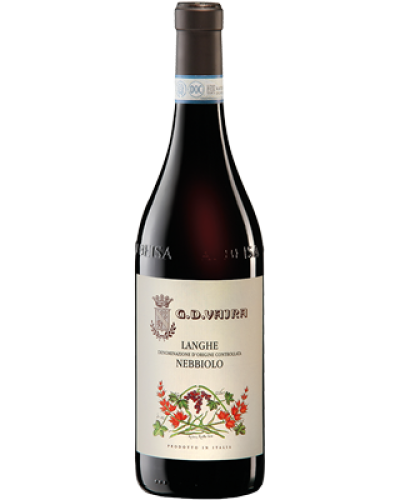 GD Vajra Langhe Nebbiolo 2022 wine bottle shot