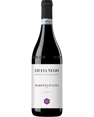 Giulia Negri Barbera d'Alba 2021 wine bottle shot
