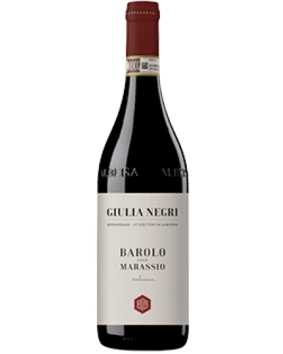 Giulia Negri Barolo Marassio 2019 wine bottle shot