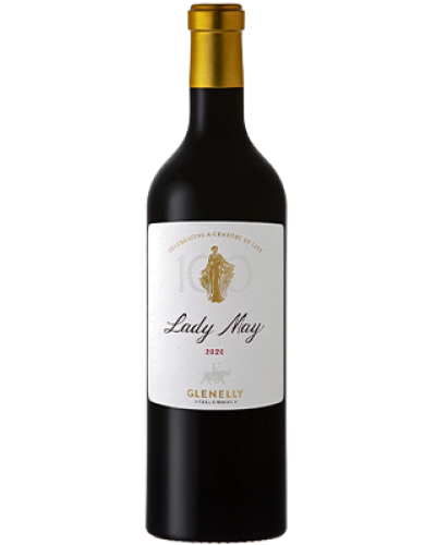 Glenelly Lady May 2020 wine bottle shot