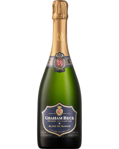 Graham Beck Blanc de Blancs CC 2019 wine bottle shot