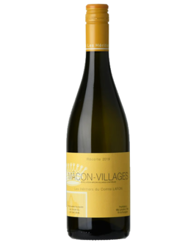 Héritiers du Comte Lafon Mâcon-Villages Blanc 2022 wine bottle shot

