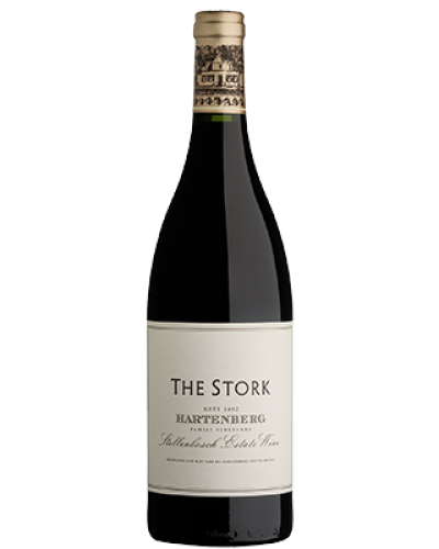 Hartenberg The Stork Shiraz 2020 wine bottle shot