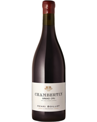 Henri Boillot Chambertin Grand Cru 2022 wine bottle shot