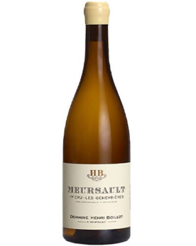 Henri Boillot Meursault 1er Cru Les Genevrières  2022 wine bottle shot