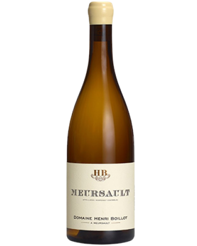 Henri Boillot Meursault 2022 wine bottle shot