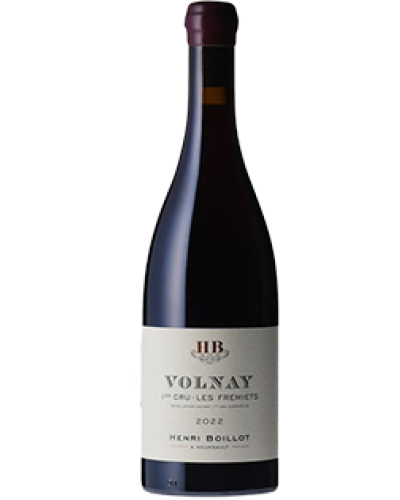 Henri Boillot Volnay 1er Cru Les Frémiets 2022 wine bottle shot