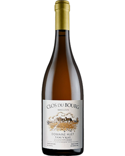 Huet Clos du Bourg Moelleux 2002 wine bottle shot