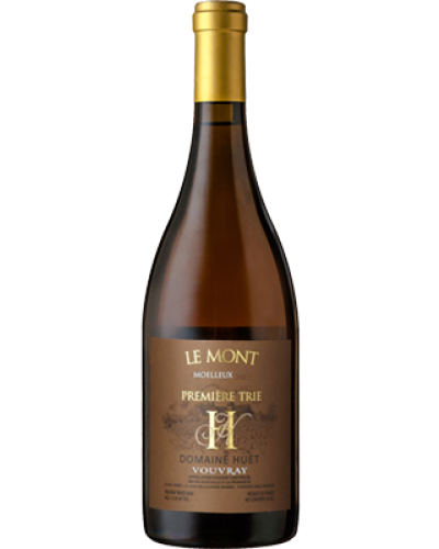 Huet Le Mont Moelleux 1er Trie 2022 wine bottle shot