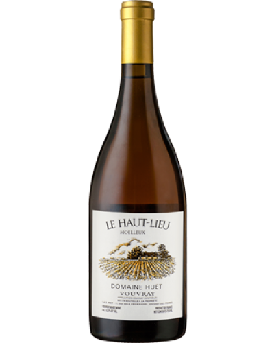 Huet Le Haut-Lieu Moelleux 2022 wine bottle shot
