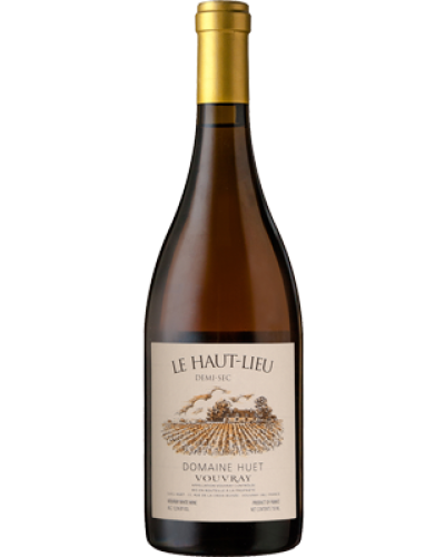 Huet Le Haut-Lieu Demi-Sec 2015 wine bottle shot