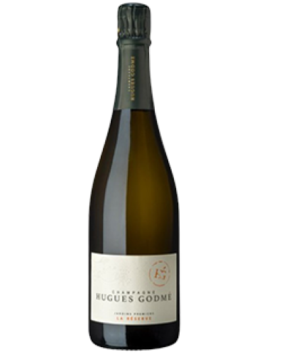 Hugues Godmé La Réserve Brut Nature 1er Cru NV champagne bottle shot