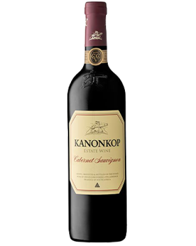 Kanonkop Cabernet Sauvignon 2018 wine bottle shot