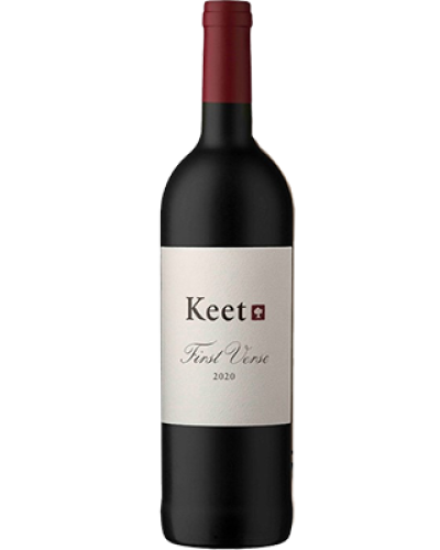 Keet First Verse 2020 wine bottle shot