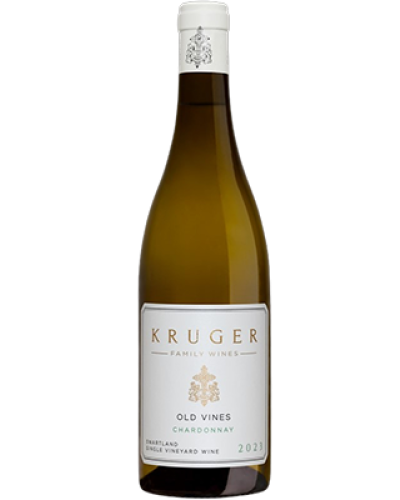 Kruger Family Wines Old Vines OVP Chardonnay 2023 wine bottle shot