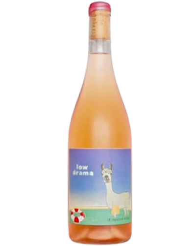 L Equinox Wines Low Drama Rosé 2023 wine bottle shot