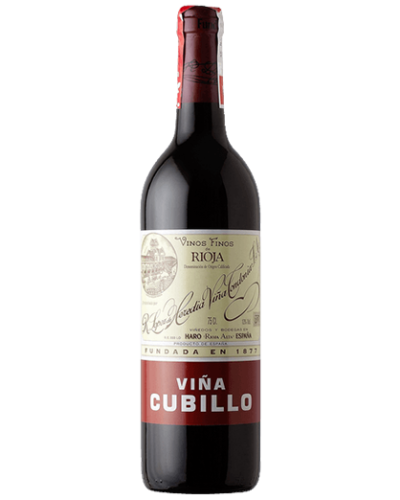 López de Heredia Viña Cubillo Crianza 2016 wine bottle shot