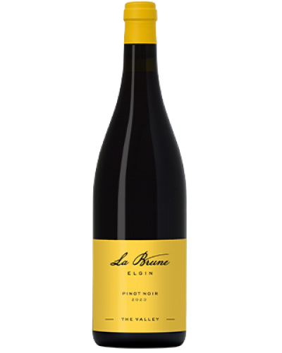 La Brune The Valley Pinot Noir 2024 wine bottle shot