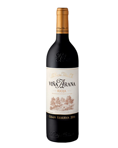 La Rioja Alta Viña Arana Gran Reserva 2016 wine bottle shot