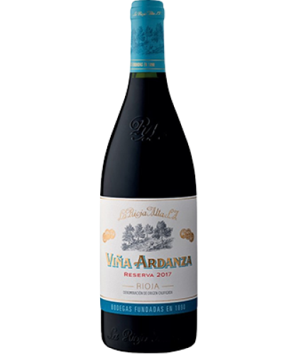 La Rioja Alta Viña Ardanza Reserva 2017 wine bottle shot