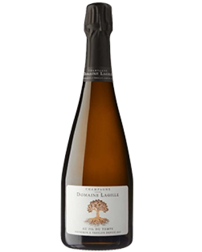 Lagille Au Fil Du Temps Extra Brut 2012 champagne bottle shot