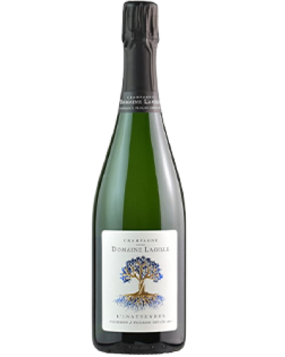 Lagille L'Inattendue Brut NV champagne bottle shot