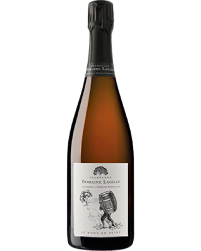 Lagille Le Mont en Peine Blanc de Blancs Brut Nature 2020 champagne bottle shot