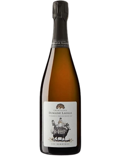 Lagille Les Bergères Brut Nature 2020 champagne bottle shot