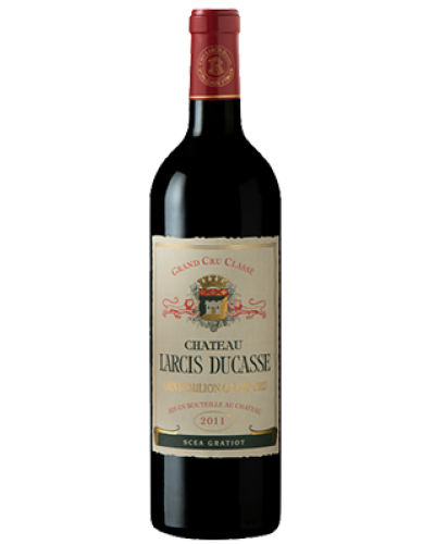 Larcis Ducasse Saint-Émilion 2011 wine bottle shot