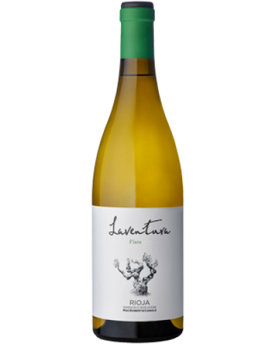 Laventura Viura 2022 wine bottle shot