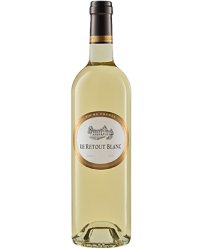 Le Retout Blanc 2021 wine bottle shot
