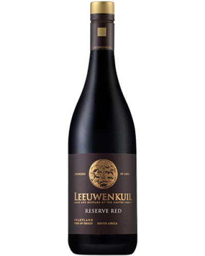 Leeuwenkuil Reserve Red 2023 wine bottle shot