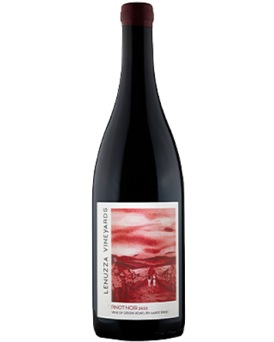 Lenuzza Vineyards Ridge Pinot Noir 2022 wine bottle shot