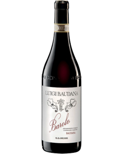 Luigi Baudana Barolo Baudana 2018 wine bottle shot
