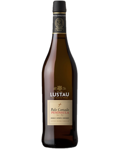 Emilio Lustau Palo Cortado Peninsula NV wine bottle shot
