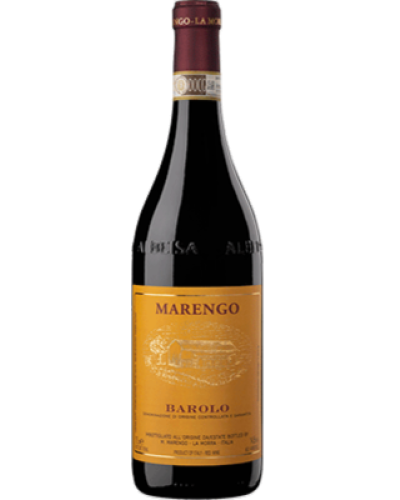 Marengo Barolo 2019 wine bottle shot