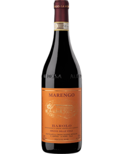 Marengo Barolo Bricco delle Viole 2019 wine bottle shot