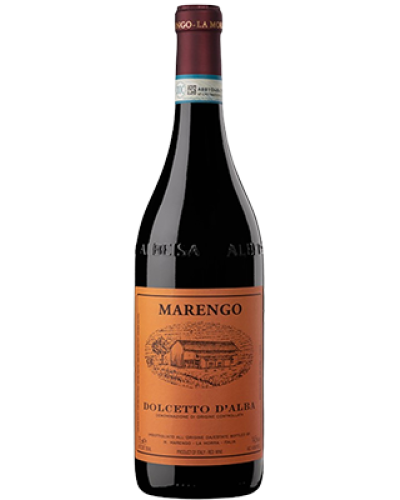Marengo Dolcetto d'Alba 2023 wine bottle shot