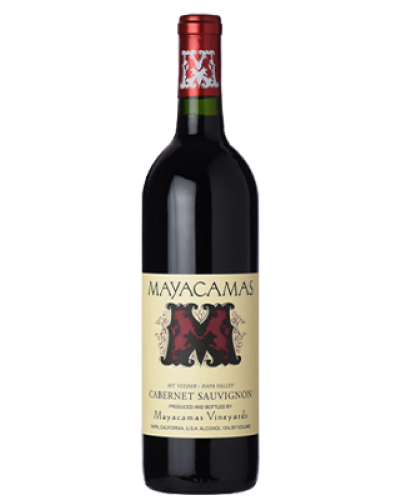 Mayacamas Mt. Veeder Napa Cabernet Sauvignon 2019 wine bottle shot